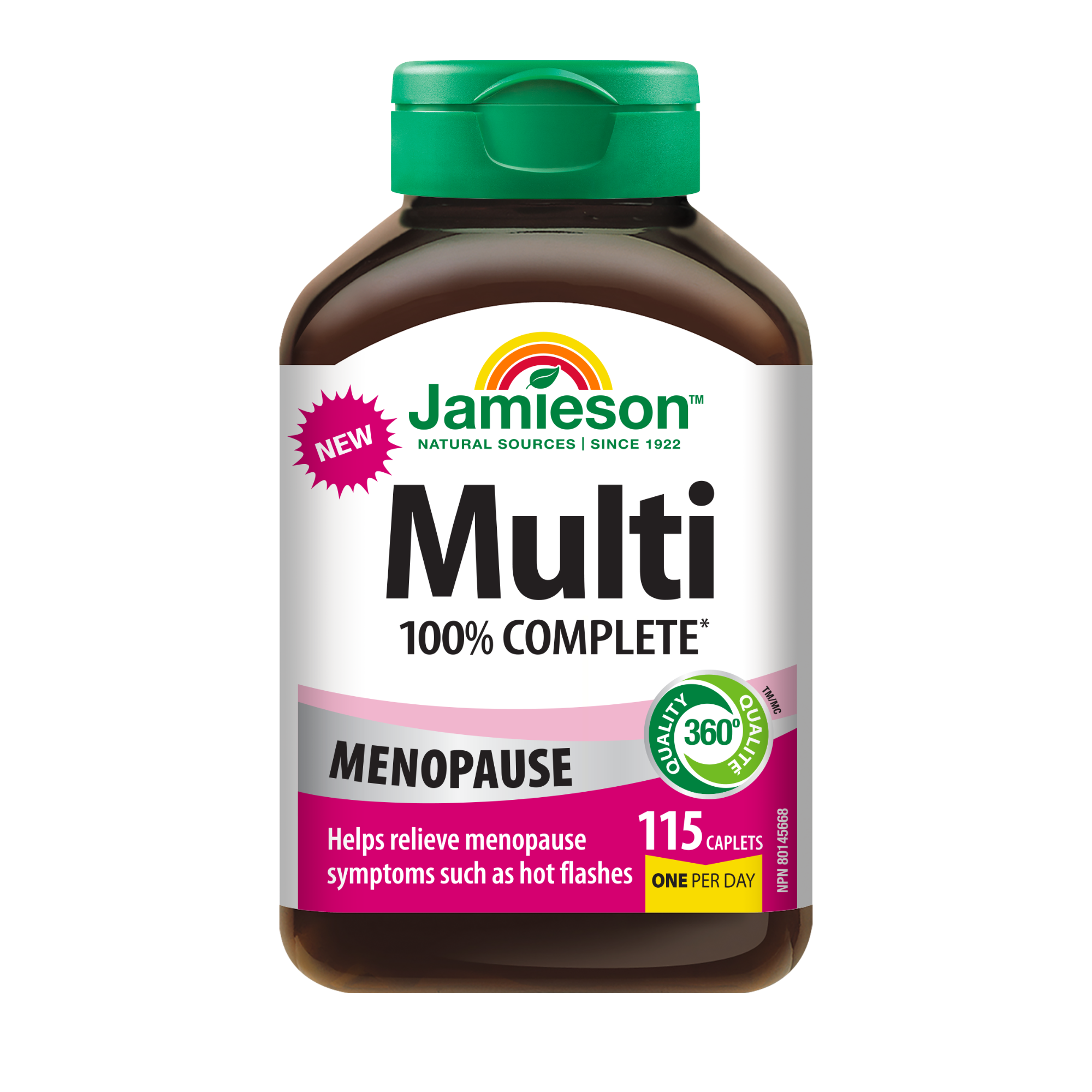 Jamieson 100% Complete Menopause Multi bottle